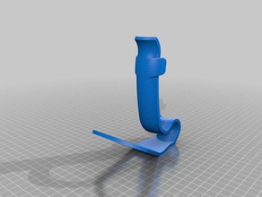 razor holder bathroom accessories household stand 3d print model - Mito3D