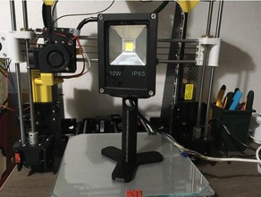 floodlight do stand Impressora 3d acessórios acessório o projector luz 3d print model - Mito3D