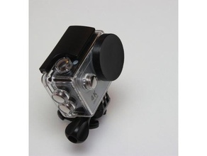 eken h9 tampa da lente A impressão 3d actioncam h9r 3d print model - Mito3D