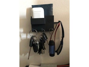 edc tepsi cüzdan anahtarlar airpods güneş gözlüğü organizasyon 3d print model - Mito3D