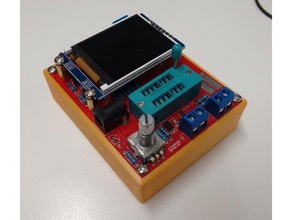 gm328 transistor-testeur de batterie titulaire l'électronique support le boîtier testeur transistor 3d print model - Mito3D