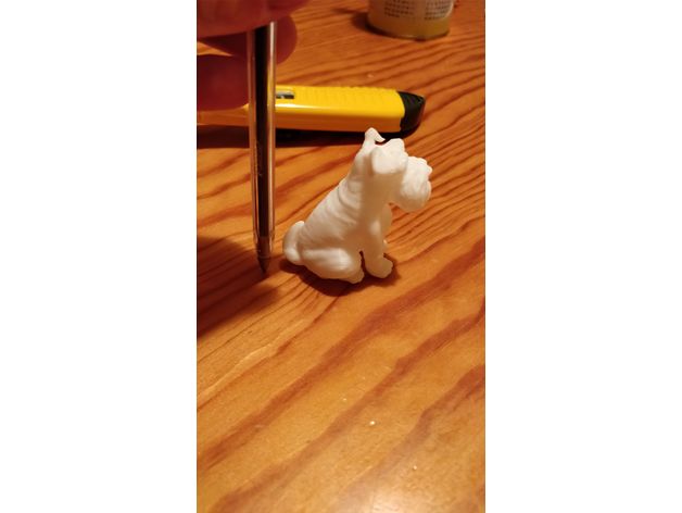 schnauzer animals animal dog european mini pet 3D print model - Mito3D