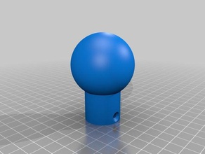 tipo bola de enganche remolque anti-robo del dispositivo protección la automoción el anh dedo diebstahlsicherung contra robo 3d print model - Mito3D