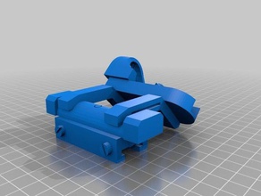 nerf rakibi apollo kırmızı nokta görüş 45 derece mekanik oyuncaklar 3d print model - Mito3D