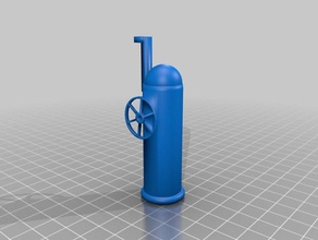 Kanone Requisiten 3d print model - Mito3D