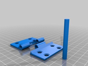 menteşe v1 kapı 3d print model - Mito3D