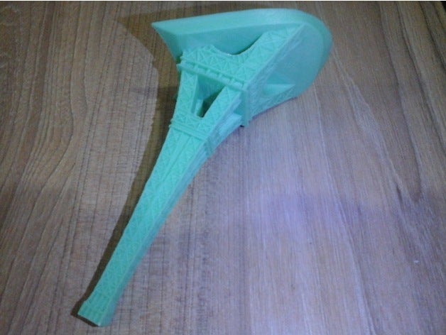 salto alto della torre eiffel moda 3D print model - Mito3D