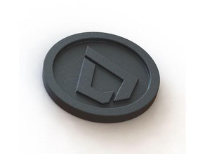 lisk pièce de monnaie pièces et badges 3d print model - Mito3D