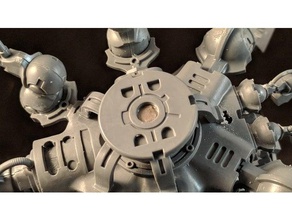 magnetische Waffe Körper 3d-drucken 3d print model - Mito3D