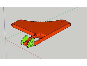 ender 2 calore bed cavo antistrappo catena di supporto Stampante 3d parti 3d print model - Mito3D