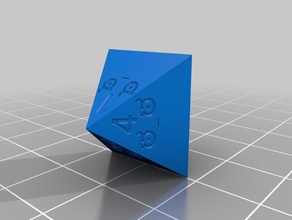 d8 disapproval dice dnd 3d print model - Mito3D
