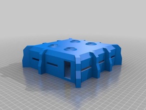 bunker 40k bunker 3d print model - Mito3D