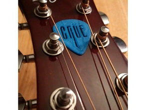 motley crue guitar pick music heavy metal 3d print model - Mito3D