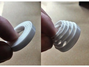 rising screw v01 prototype tools flat rings 3d print model - Mito3D