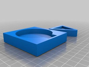 shooting target ice mold 3d printing 3d print model - Mito3D