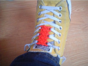 lacet clip accessoires openscad lacets de chaussures 3d print model - Mito3D