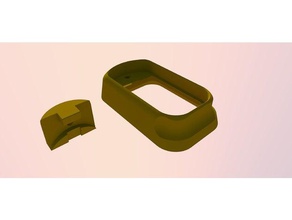 alg magwell g-series sport et loisirs airsoft accessoires pièce jointe gbb pièces glock 17 magazine de la plaque sol 3d print model - Mito3D