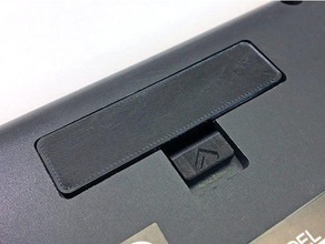 replacement battery door yamaha shs-10 keytar parts cover shs-10r vintage 3d print model - Mito3D
