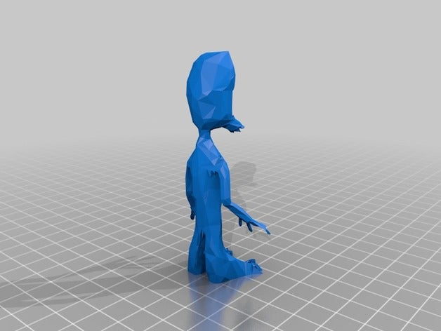 criatura alienígena escaneada exploraciones & réplicas extranjero la dnd miniatura en de 3D print model - Mito3D