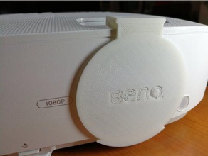 benq projector lens cover diy 3d print model - Mito3D