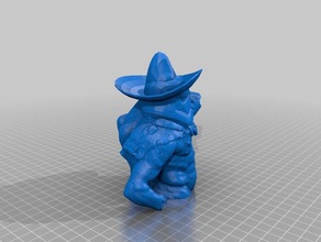 busto cowboy stars wars brinquedos & games figurine 3d print model - Mito3D
