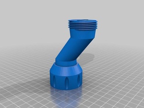 bended warthog extender 3d printing 3d print model - Mito3D