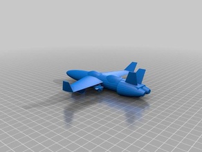 jet L'impression 3d 3d print model - Mito3D