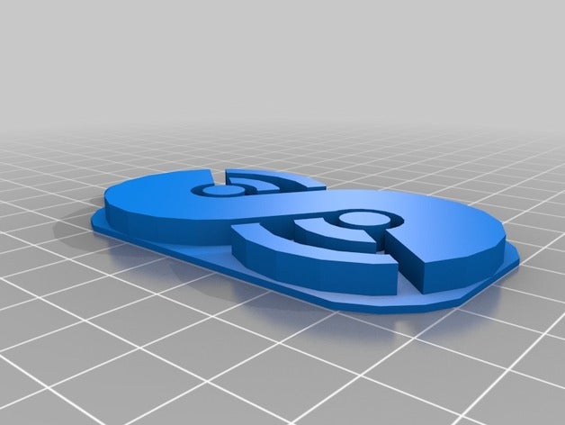 silph road-logo-tag 3d-drucken pokemon gehen silphroad 3D print model - Mito3D