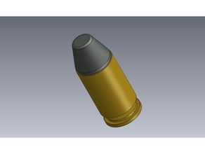 380 snap cap sport & outdoors ammo ammunition bullet bullets guns caps 3d print model - Mito3D