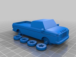 1980 ford f-150 des véhicules voiture camion pick-up le 3d print model - Mito3D