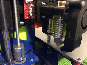 autolevel inductive sensor p3 steel 3d printer parts autolevelling probe mount npn p3steel 3d print model - Mito3D