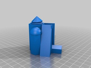 trono La impresión en 3d 3d print model - Mito3D