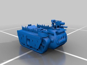 battlewagon garage Spielzeug & Spiele 40k 3d print model - Mito3D