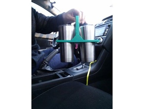 2015 subaru impreza bicchiere caddy automotive tazza di caffè crosstrek portabevande supporto viaggio yeti 3d print model - Mito3D