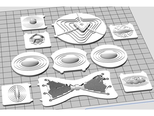 x-wing 3d bombe jetons jeux 3D print model - Mito3D