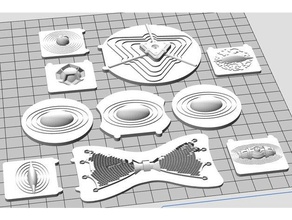 x-wing 3d bomba de fichas juegos 3d print model - Mito3D
