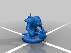 ork warbosses toys & games 40k 3d print model - Mito3D