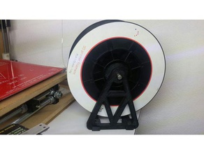 filament spool holder porta bobina filamento 3d printer accessories parts printing roller stand 3d print model - Mito3D