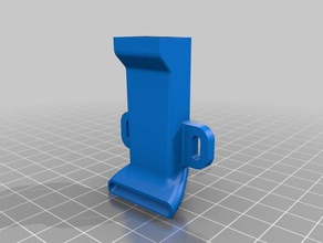 hipercubo evolución de altura regulable, ventilador conducto Impresora 3d las piezas refrigeración del hevo evo la impresora 3d print model - Mito3D