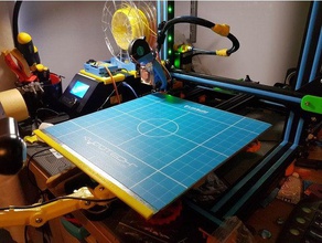 cr-10 magnético juego de cama Impresora 3d las piezas 3d print model - Mito3D