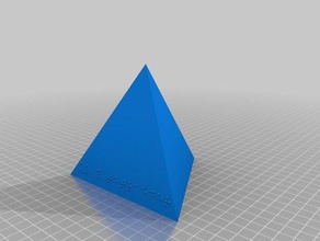 kz 4 tetraeder la chimica geometria 3d print model - Mito3D