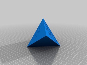 kz 5 trigonale bipyramide chemisty geometrie 3d print model - Mito3D