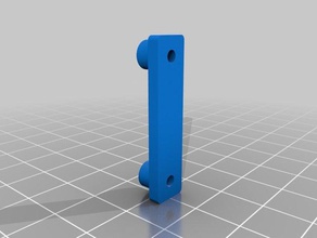 backing plate 3d print model - Mito3D