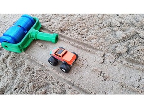 sandbox road roller construction toys road sandbox toy 3d print model - Mito3D