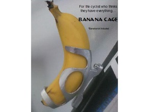 banana holder bike sport & outdoors 3d print model - Mito3D