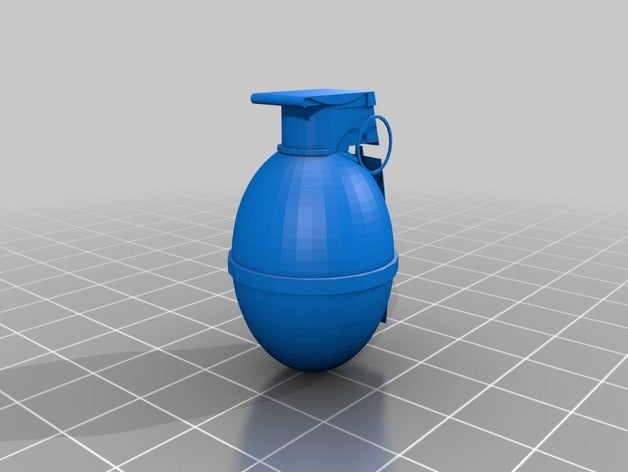 grenade 1 3d printing 3D print model - Mito3D