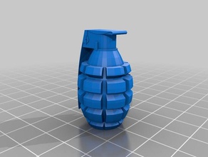 grenade 2 3d printing 3d print model - Mito3D