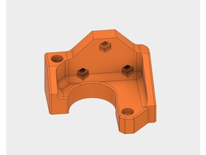 prusa mk3 y-axis motor mount juiced 3d printing i3 mk2 rework 3d print model - Mito3D