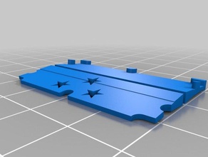adaptateur de lame courte la salle bains 3d print model - Mito3D