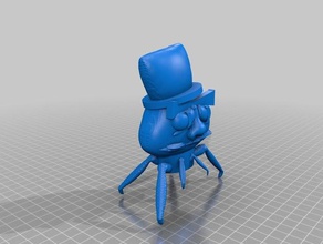 uomo ragno La stampa 3d cartone animato davidrogers002 giorno in monster spider giocattolo 3d print model - Mito3D